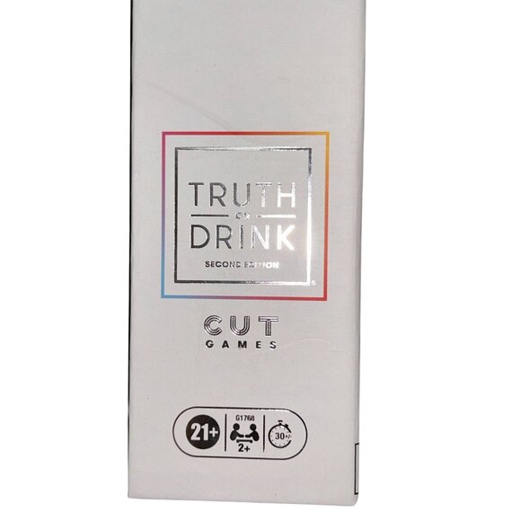 CUT Games Truth or Drink Card Game - Picture 2 of 9